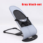 Load image into Gallery viewer, french bulldog rocking chair gray-black
