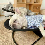 Load image into Gallery viewer, french bulldog rocking chair
