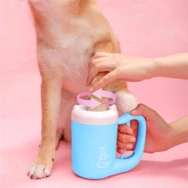 portable dog paw cleaner cup