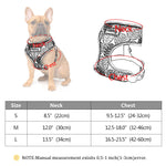 Load image into Gallery viewer, adjustable printed nylon harnesses vest pet walking leash
