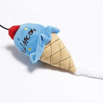 Load image into Gallery viewer, funny hambuger squeaky toy blue ice cream / m
