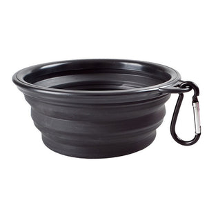 frenchie travel bowls black