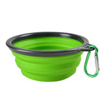 Load image into Gallery viewer, frenchie travel bowls green
