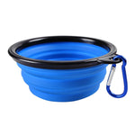 Load image into Gallery viewer, frenchie travel bowls blue
