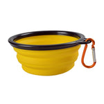Load image into Gallery viewer, frenchie travel bowls yellow
