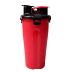 Load image into Gallery viewer, frenchie travel bowls red bottle
