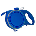 Load image into Gallery viewer, 3 in 1 retractable leash blue

