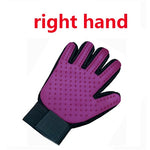 Load image into Gallery viewer, remy™  - dog grooming glove right purple
