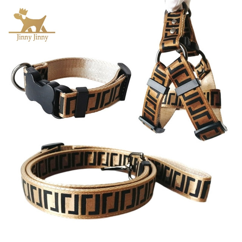 frenchies luxury dog leash set