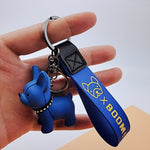 Load image into Gallery viewer, french bulldog keychain 6
