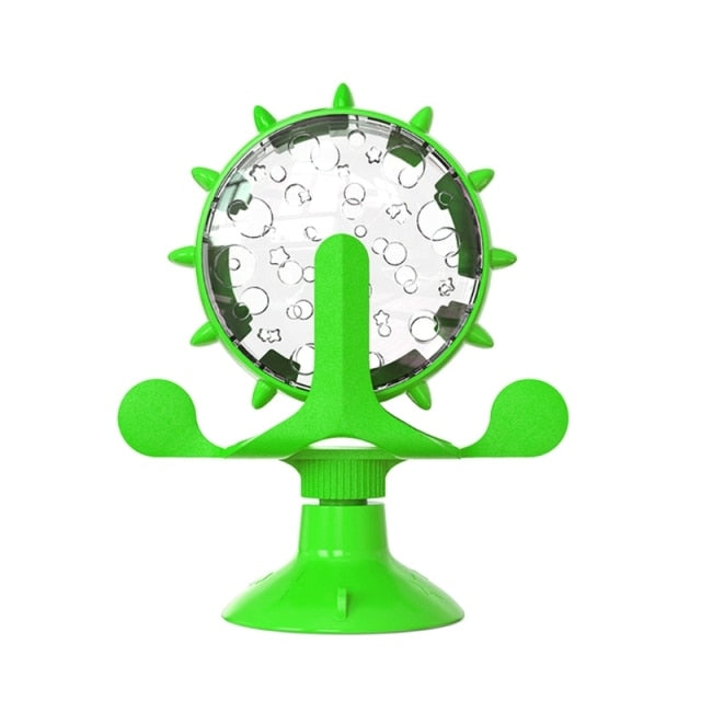windmill puzzle toy green