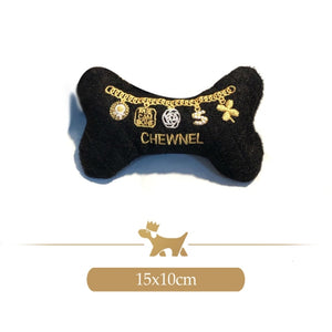 Funny Stuffed Plush Pet Toys For Training Luxury Dog Toys Chewy Vuitton DOG  CHEW TOY Dog Fashion Squeak Toy Unique Squeaky Plush