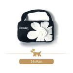 Load image into Gallery viewer, luxury frenchies toys black bag
