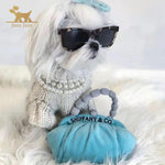 Load image into Gallery viewer, luxury frenchies toys blue bag

