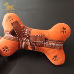 Load image into Gallery viewer, luxury frenchies toys orange bones
