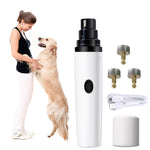 Load image into Gallery viewer, electric dog nail trimmer one set and 3 head
