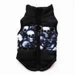 Load image into Gallery viewer, warm zip up windproof winter dog jacket
