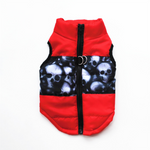 Load image into Gallery viewer, warm zip up windproof winter dog jacket
