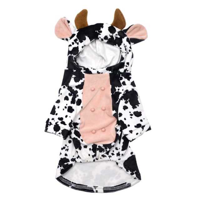 french bulldog cow hoodie