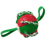 Load image into Gallery viewer, interactive chewers grab tab soccer ball red green
