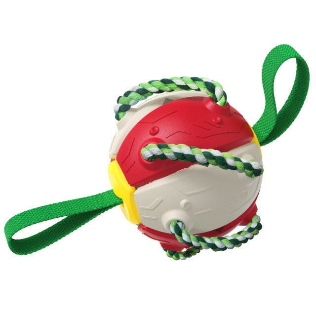 interactive chewers grab tab soccer ball red white